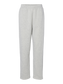 PCCHILLI straight Trousers - Light Grey Melange