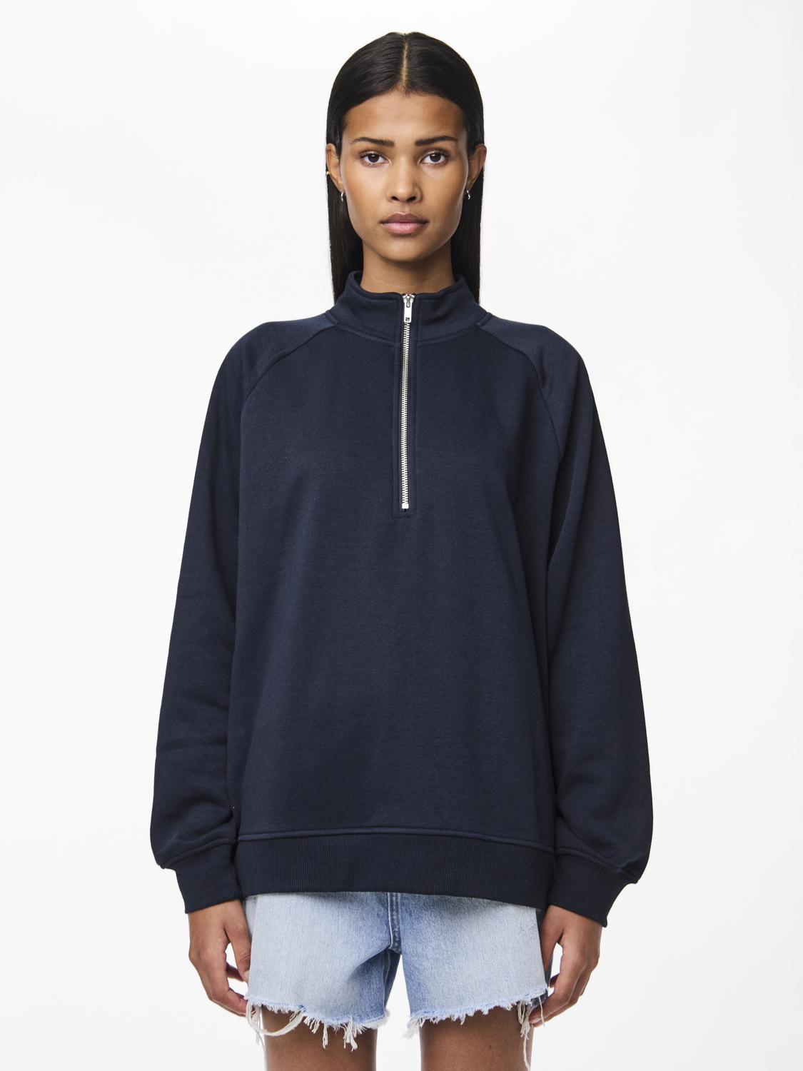 PCCHILLI ZIP UP Sweatshirt - Sky Captain