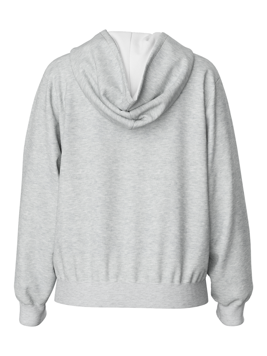 PCCHILLI Sweatshirt (lynlås) - Light Grey Melange