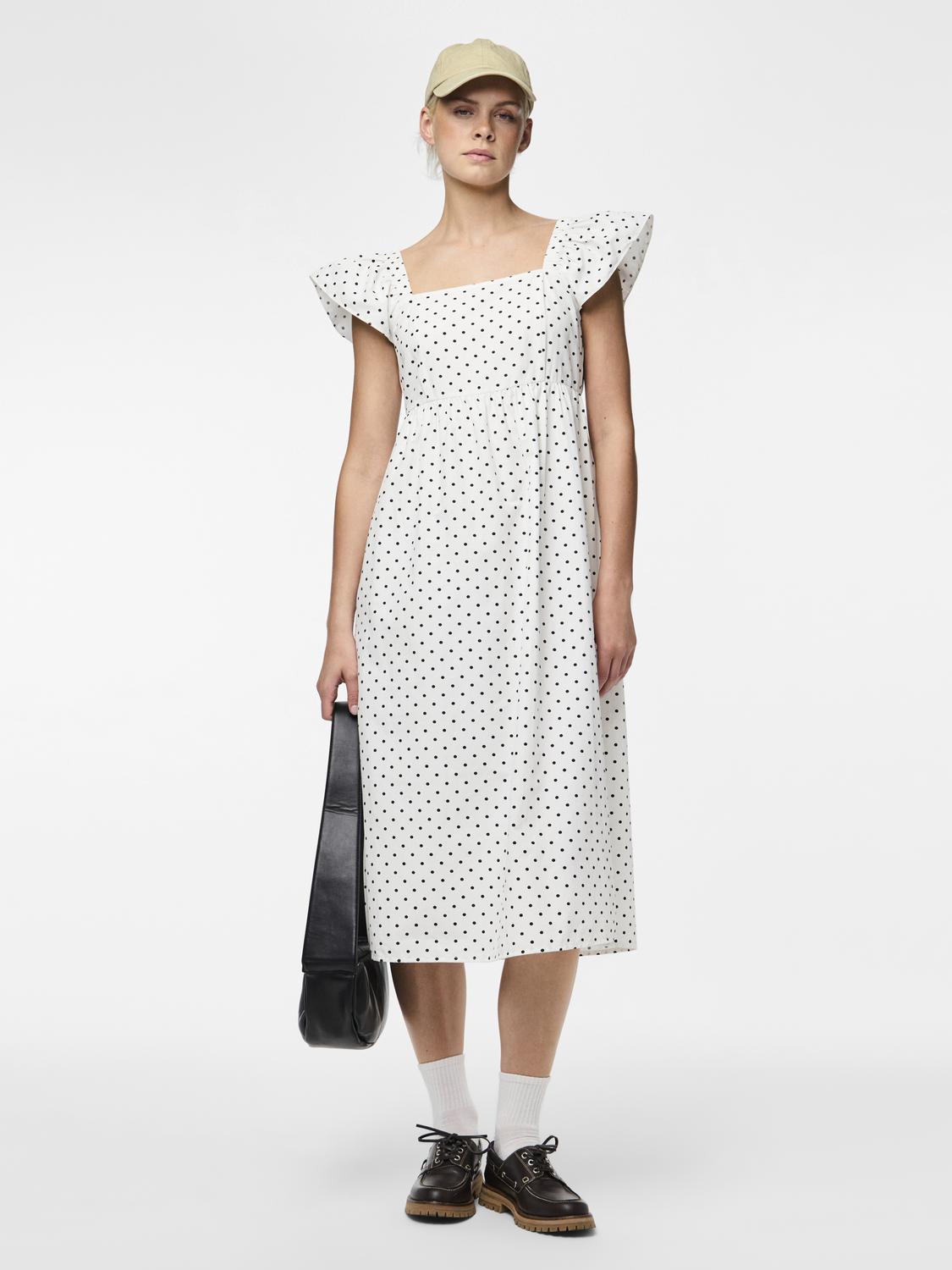 PCMALOU Dress - Bright White