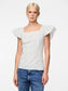 PCMALOU T-Shirts & Tops - Bright White