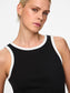 PCSTEPHANIE Tank Top - Black