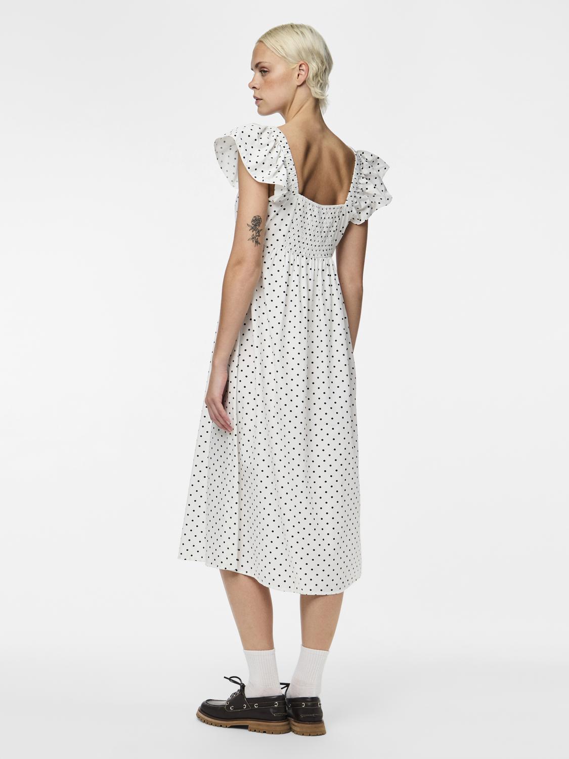 PCMALOU Dress - Bright White