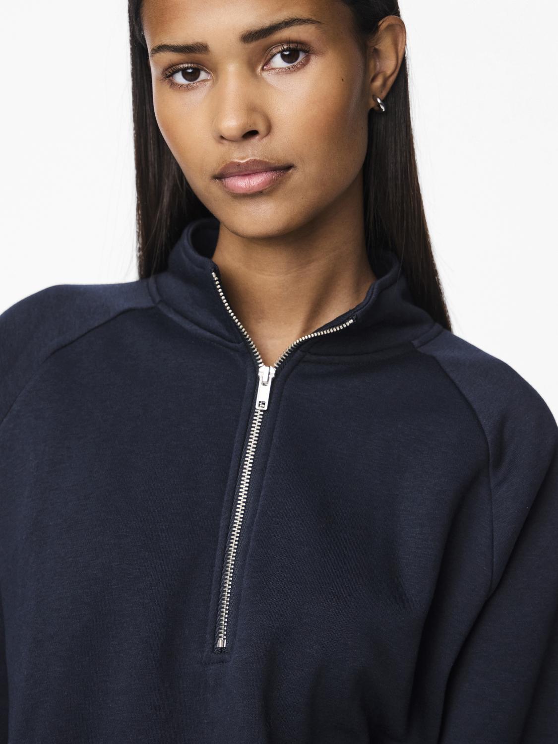 PCCHILLI ZIP UP Sweatshirt - Sky Captain