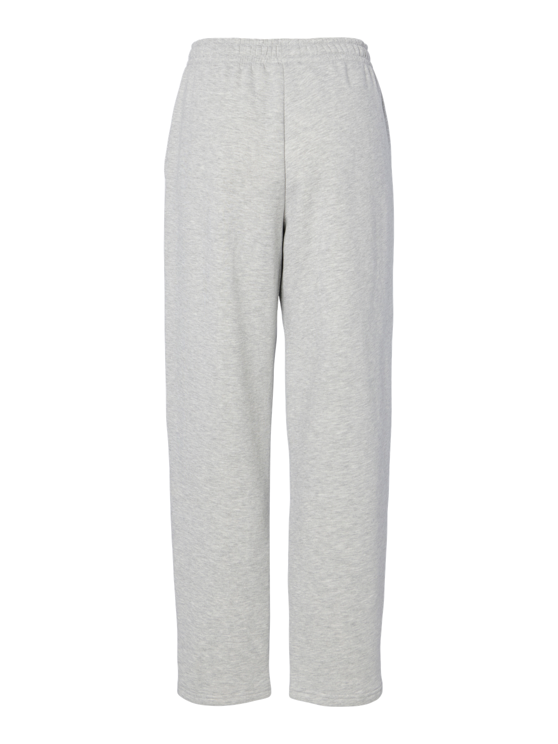 PCCHILLI straight Trousers - Light Grey Melange