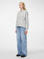 PCCHILLI Sweatshirt (lynlås) - Light Grey Melange