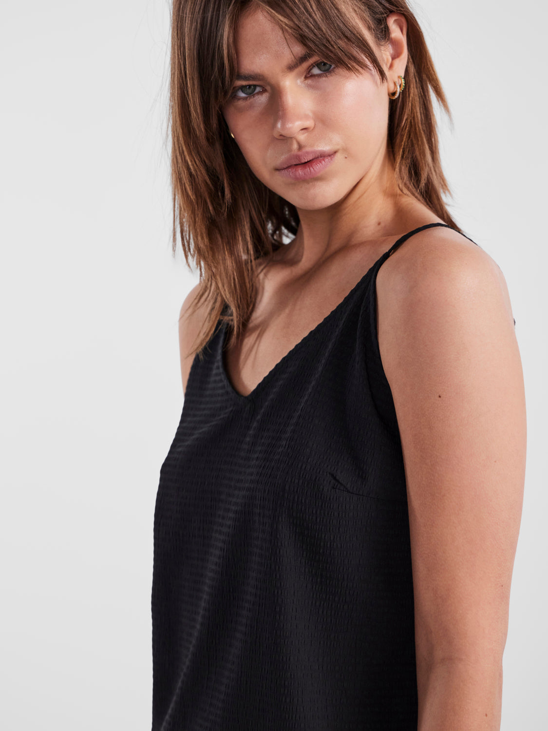 PCJUNNI Singlet - Black