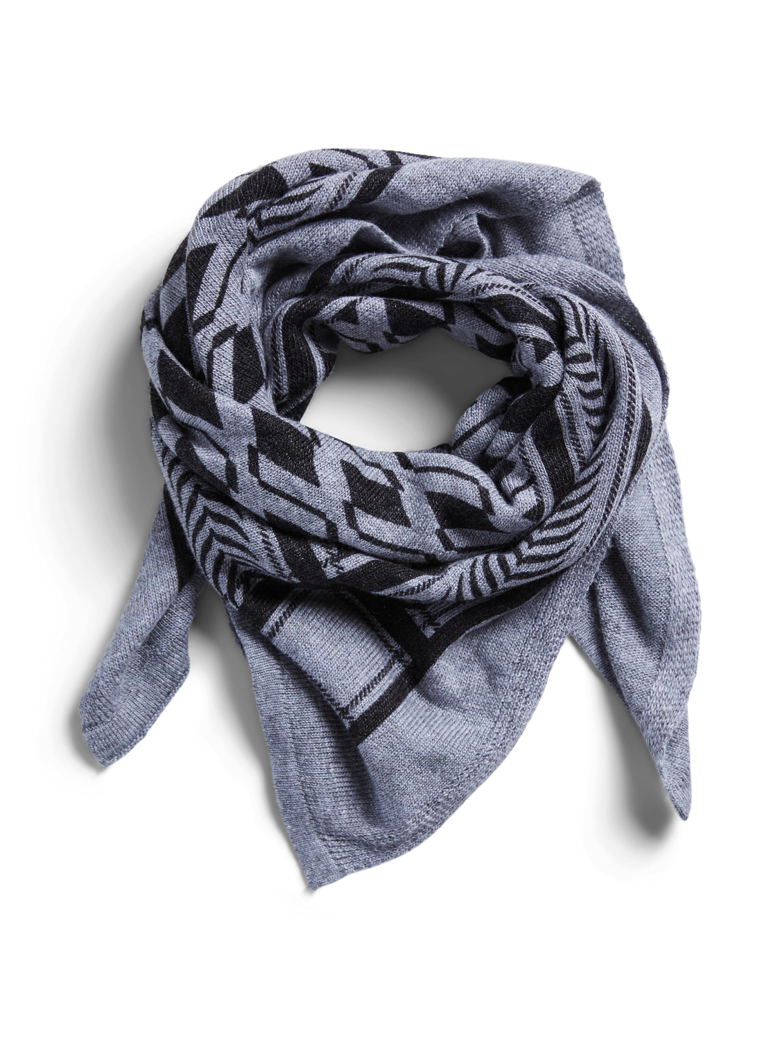 PCNOVIS Scarf - Light Grey Melange