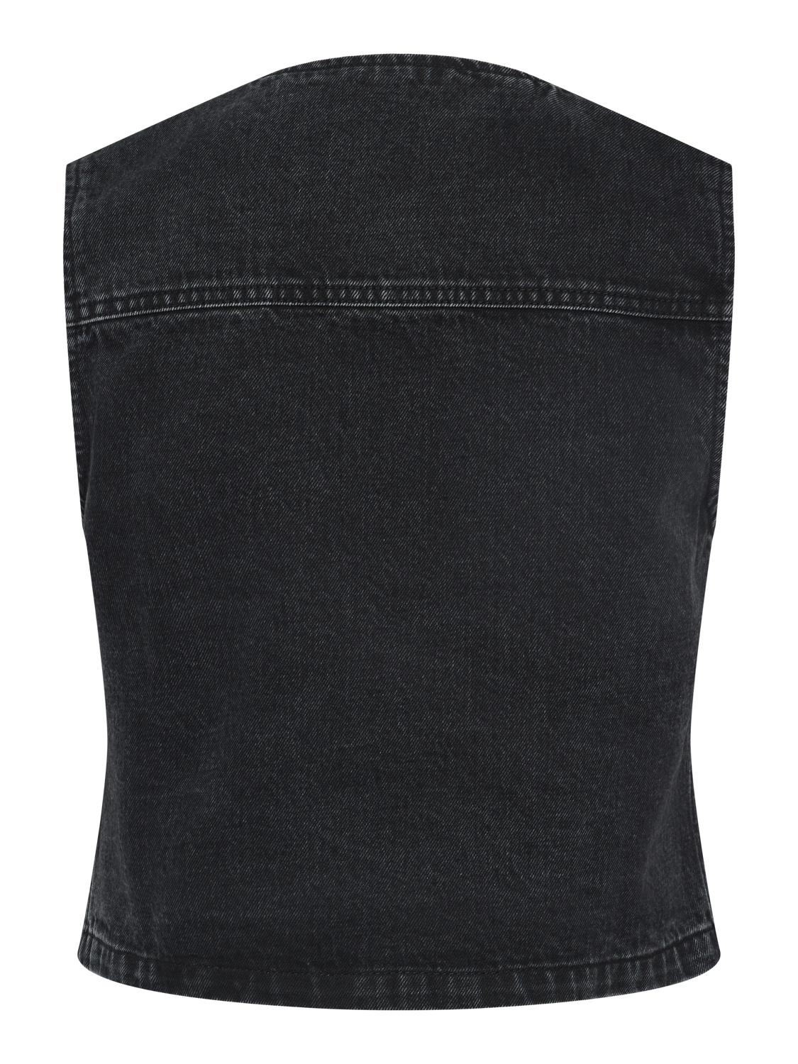 PCALMA Vest - Dark Grey Denim